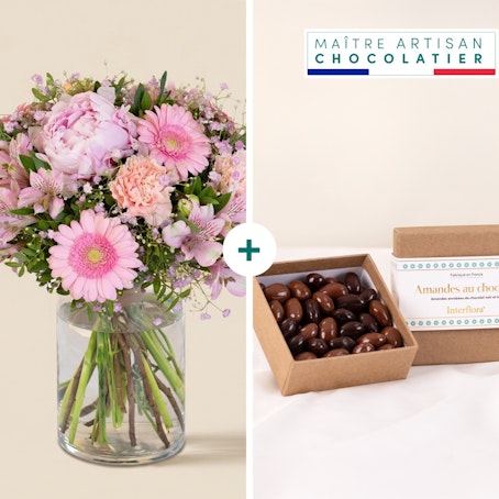 Duo Fleurs & Chocolats pour maman