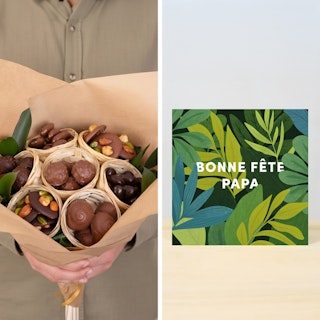 Bouquet de chocolat Fête des pères