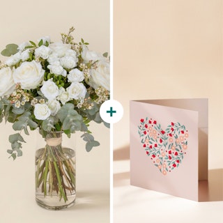 Vert coton et sa carte message