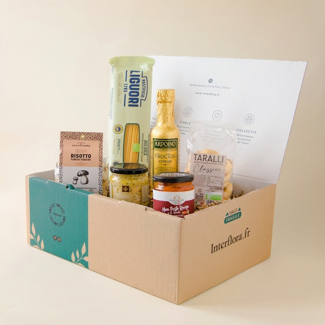 Coffret gourmand Italie