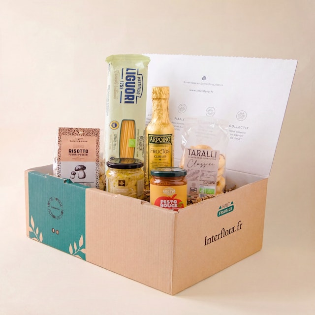 Coffret gourmand Italie