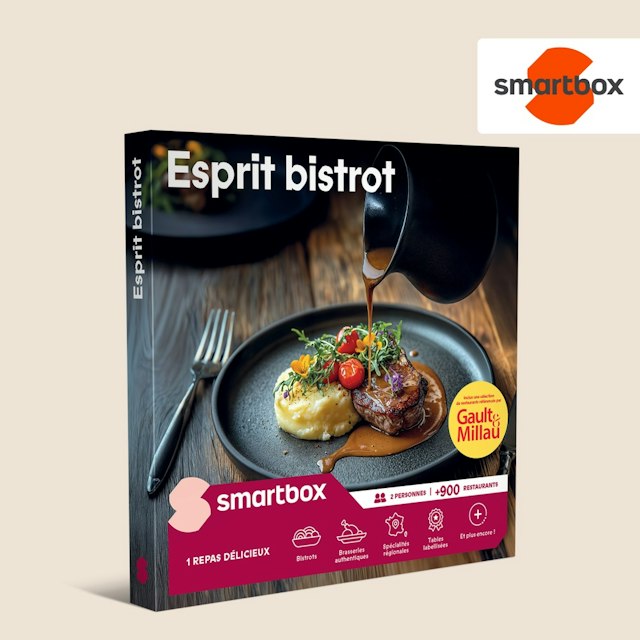 Duo Bonsai et Smartbox Esprit Bistrot
