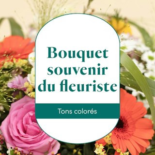 Le bouquet souvenir du fleuriste - Multicolore