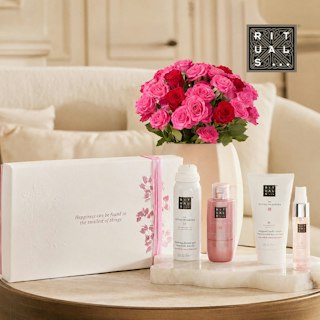 Rituals - Roses et coffret beauté