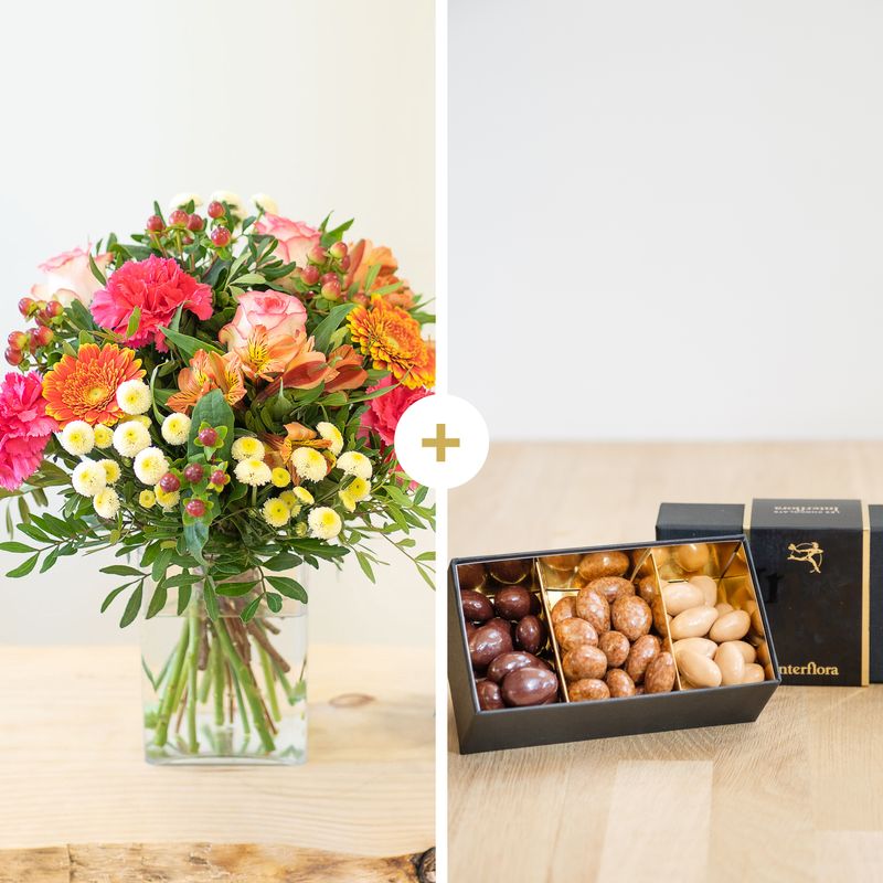 Interflora - Livraison Bouquet de Fleurs et Chocolats - Idée Cadeau Anniversaire