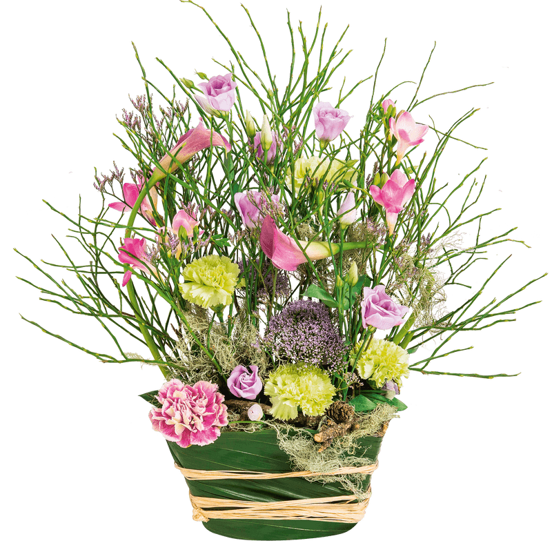 Fleurs Deuil Interflora - Menuet - Livraison Enterrement