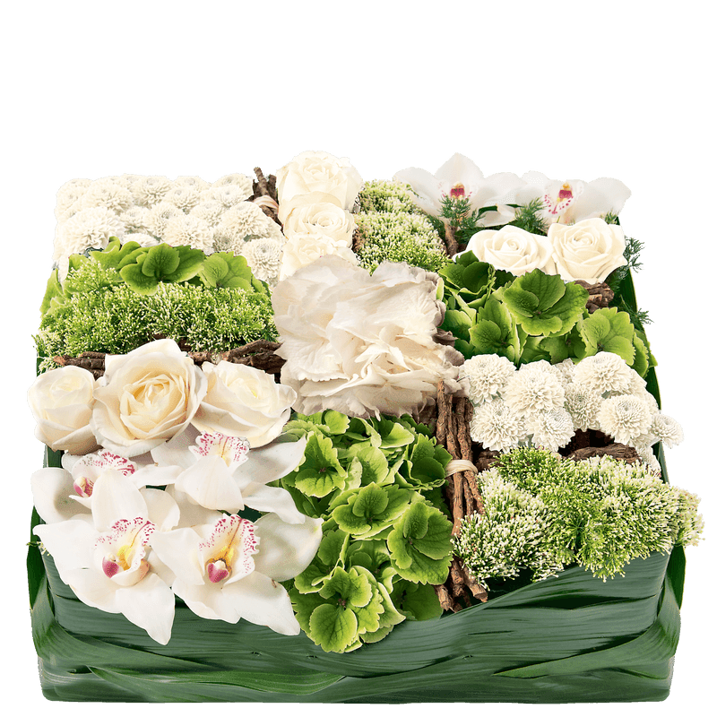 Coussin Funéraire - Fleurs Deuil Interflora - Livraison Enterrement
