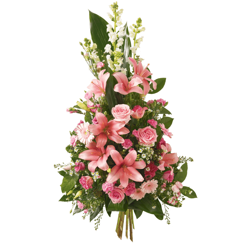Gerbe Deuil Interflora - Hommage - Livraison Fleurs Enterrement