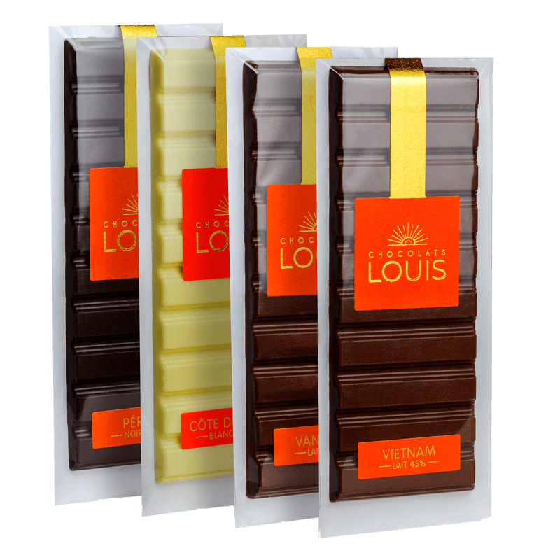 Découverte origine chocolat noir et lait - Interflora - Chocolats