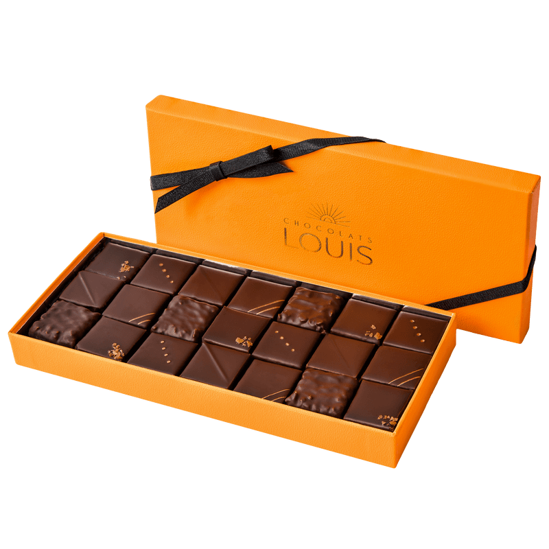 Louis XIV - 21 pièces - Interflora - Livraison chocolats noirs