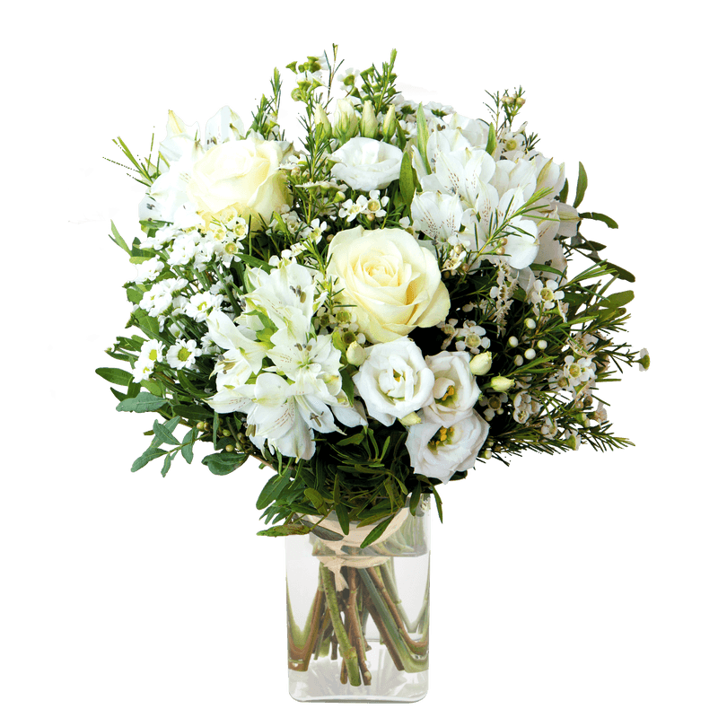 Jade et son vase offert - Bouquet de fleurs interflora - Livraison en 4H